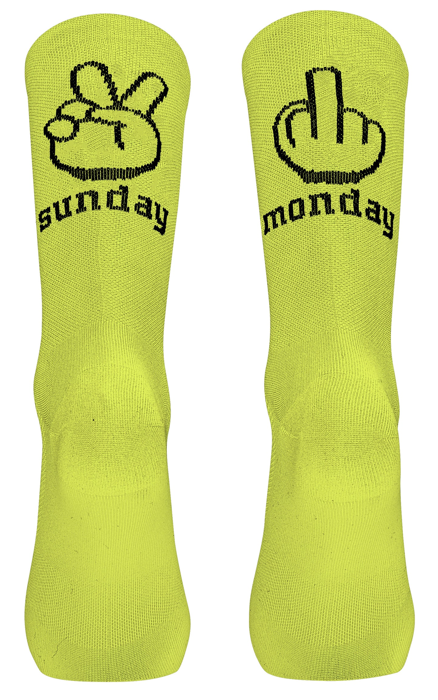 NORTHWAVE SUNDAY MONDAY Socken Fluo Gelb