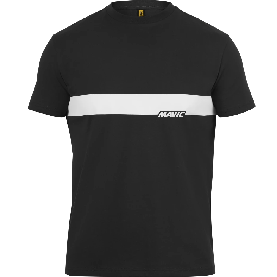 MAVIC CORPORATE STRIPE T-Shirt Schwarz