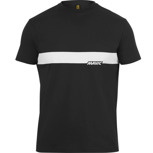 MAVIC CORPORATE STRIPE T-Shirt Schwarz