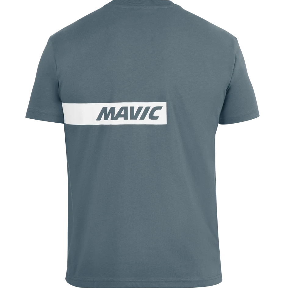MAVIC CORPORATE STRIPE T-Shirt Blau