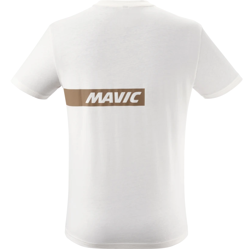 MAVIC CORPORATE STRIPE T-Shirt Weiß