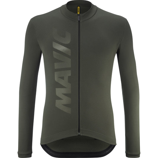 MAVIC AKSIUM THERMO Trikot Langarm Grün
