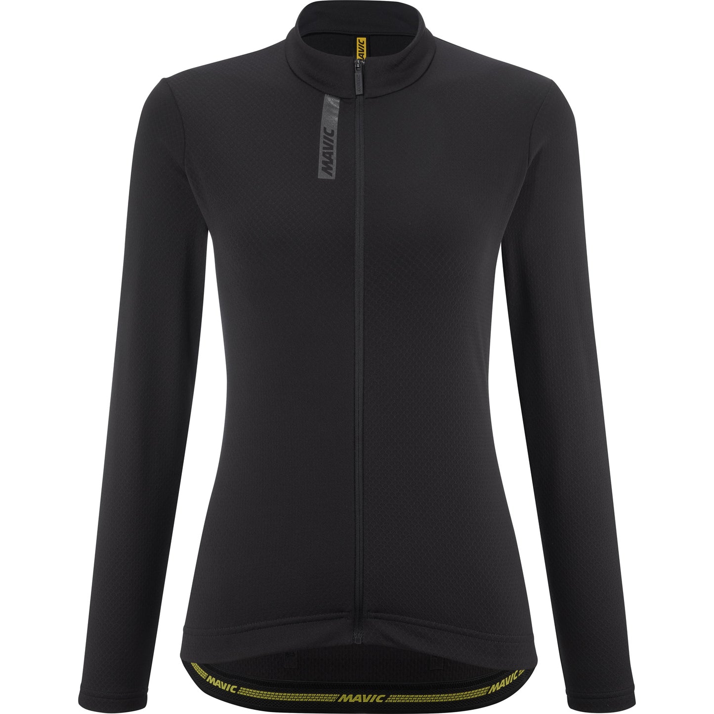 MAVIC AKSIUM THERMO Damen Langarm Trikot Schwarz