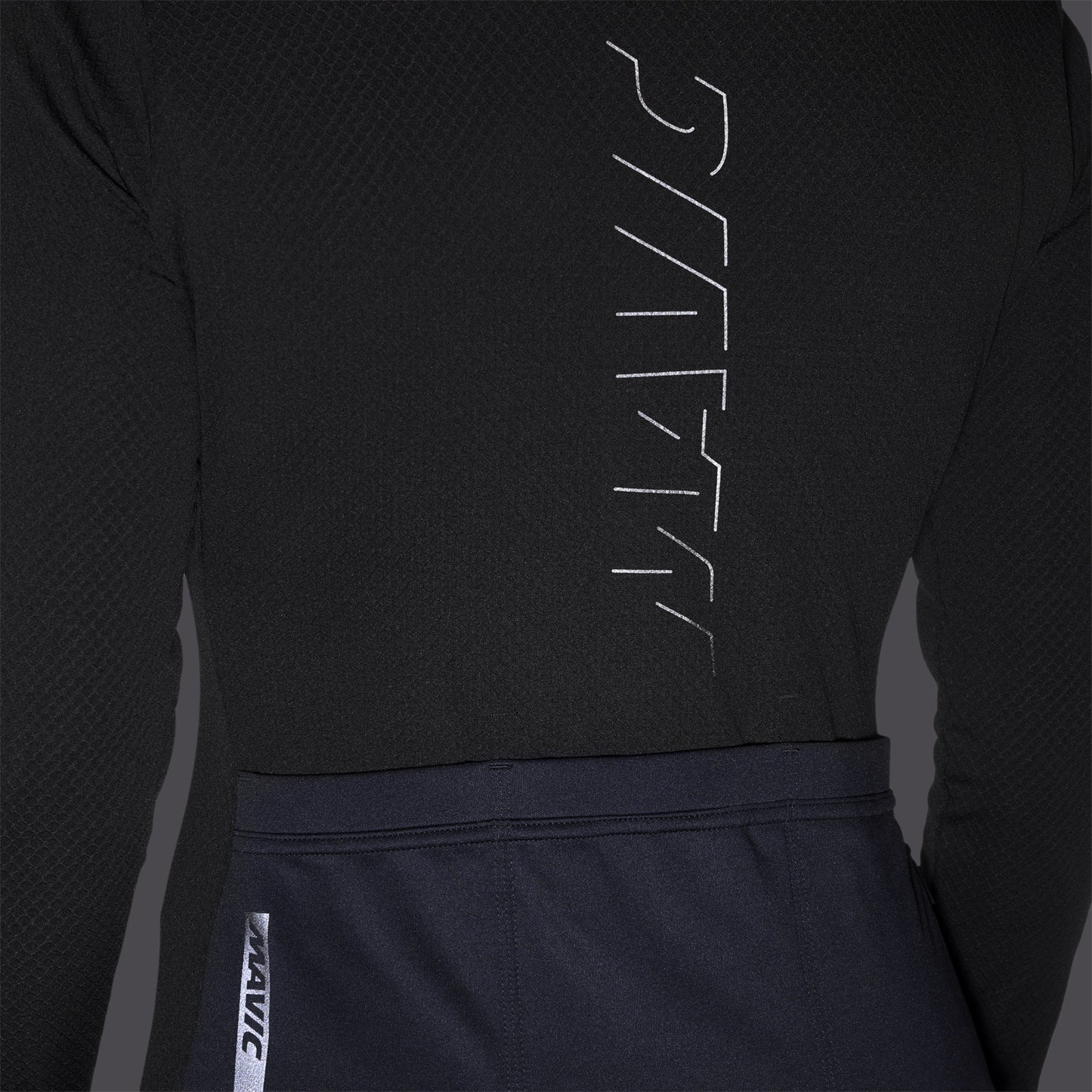 MAVIC AKSIUM THERMO Damen Langarm Trikot Schwarz