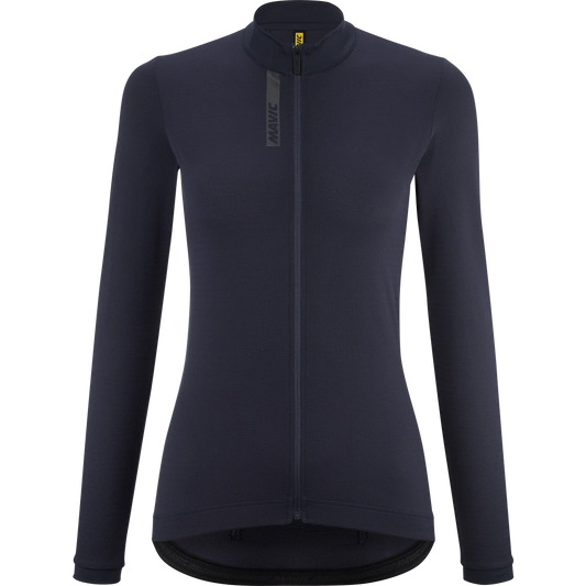 MAVIC AKSIUM Damen Trikot Langarm Blau