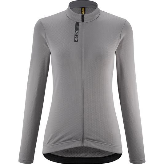 MAVIC AKSIUM THERMO Damen Langarm Trikot Grau