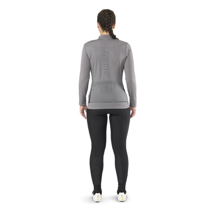Trikot MAVIC AKSIUM THERMO Damen Langarm Grau
