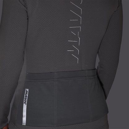 Trikot MAVIC AKSIUM THERMO Damen Langarm Grau