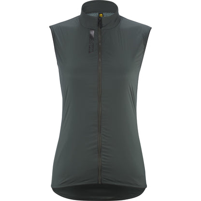 Ärmellose Jacke MAVIC KSYRIUM THERMO Damen Grün