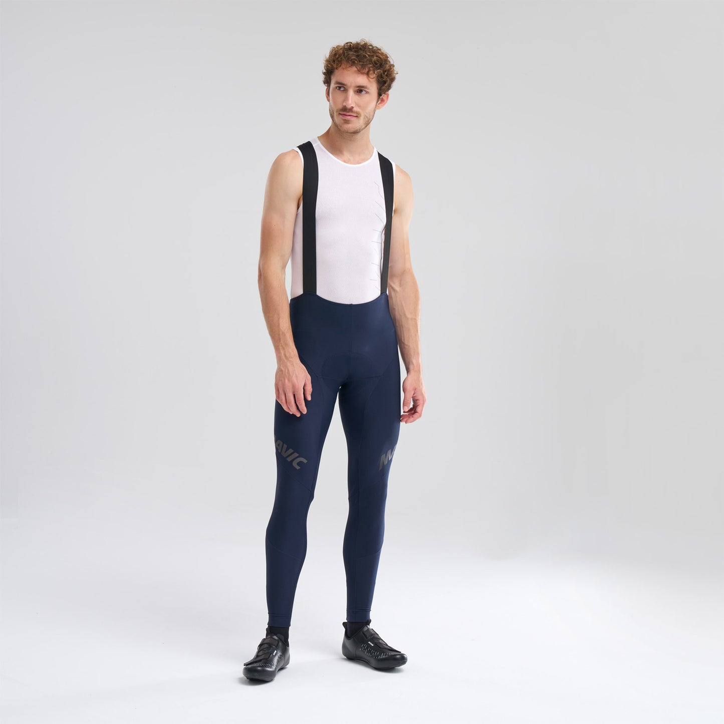 MAVIC AKSIUM THERMO Lange Trägerhose Blau