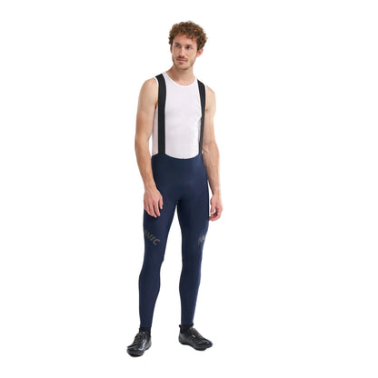 Lange Radhose mit Trägern MAVIC AKSIUM THERMO Blau