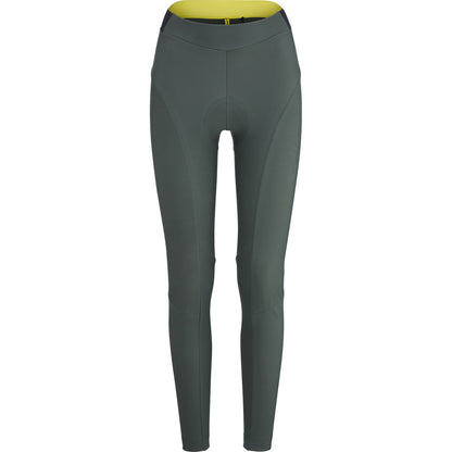 Lange Radhose MAVIC AKSIUM THERMO Damen Grün