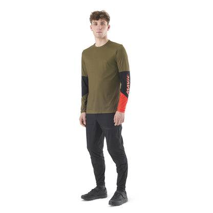 Trikot MAVIC DEEMAX ENDURO PRO Langarm Khaki