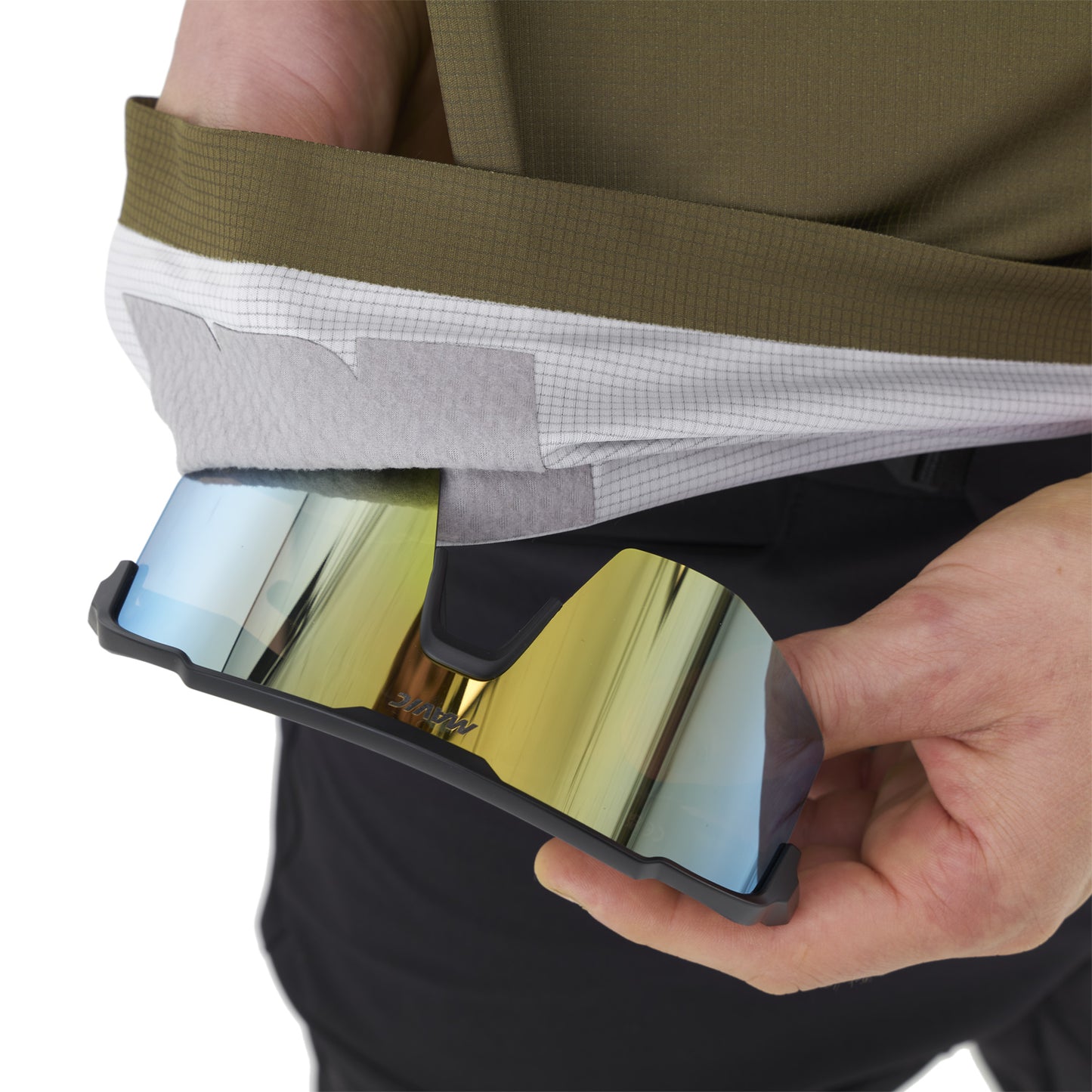 MAVIC DEEMAX ENDURO PRO Trikot Langarm Khaki