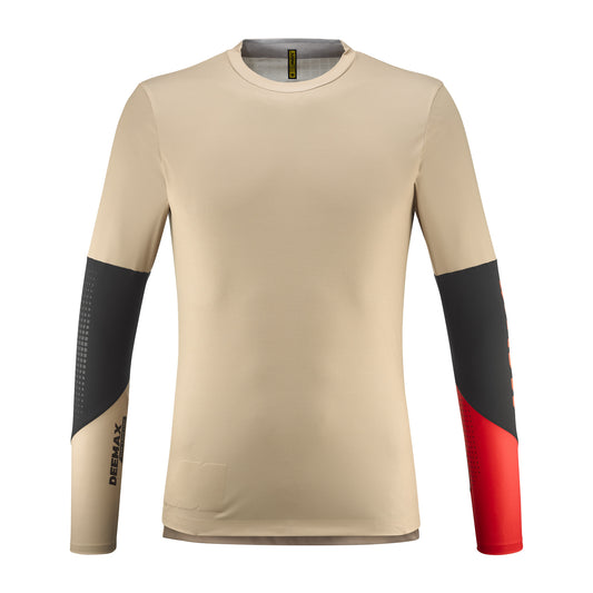 MAVIC DEEMAX ENDURO PRO Trikot Langarm Beige