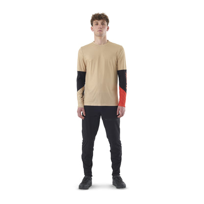 Trikot MAVIC DEEMAX ENDURO PRO Langarm Beige