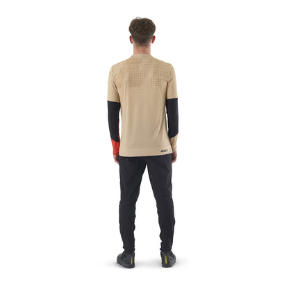 Trikot MAVIC DEEMAX ENDURO PRO Langarm Beige