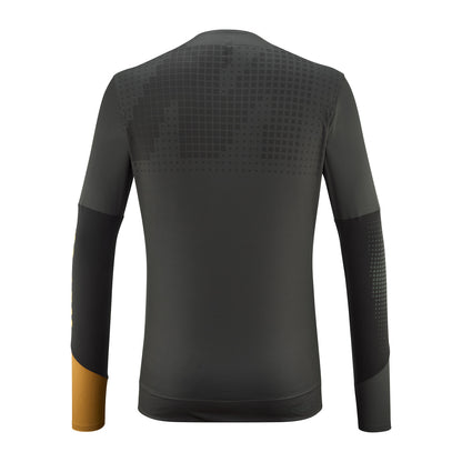 Trikot MAVIC DEEMAX ENDURO PRO Lange Ärmel Grau/Schwarz