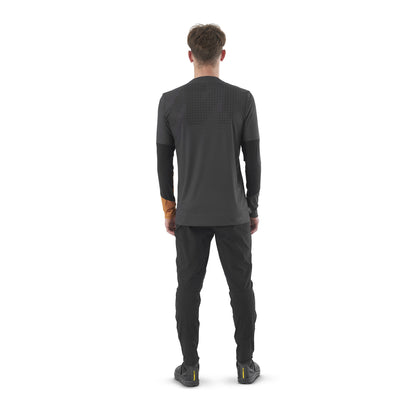 Trikot MAVIC DEEMAX ENDURO PRO Lange Ärmel Grau/Schwarz