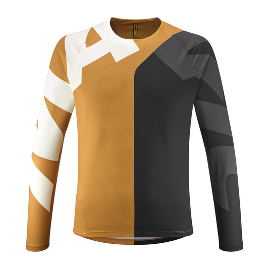 MAVIC DEEMAX ENDURO Trikot Langarm Schwarz/ Braun