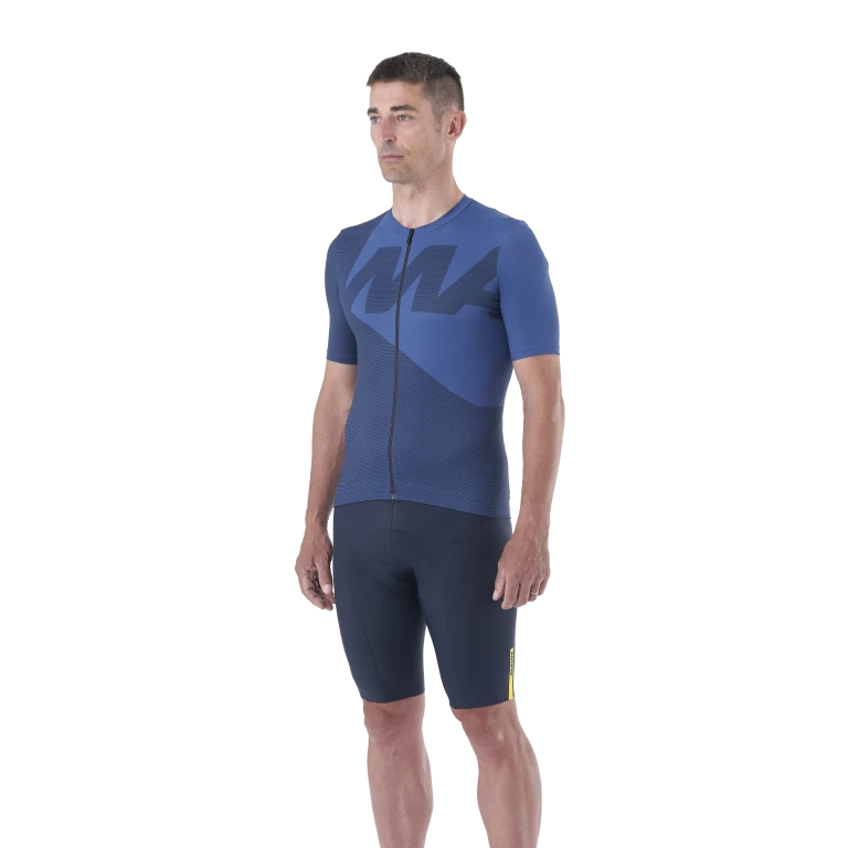 MAVIC ICON GRAPHIC Trikot Kurzarm Blau