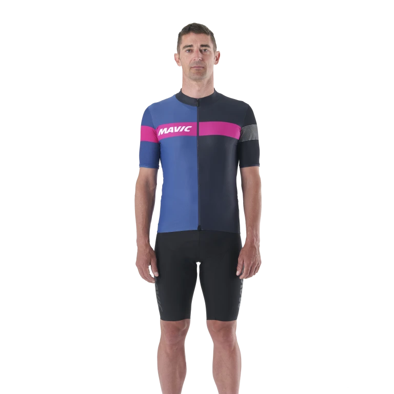 MAVIC KSYRIUM PRO Trikot Kurzarm Blau