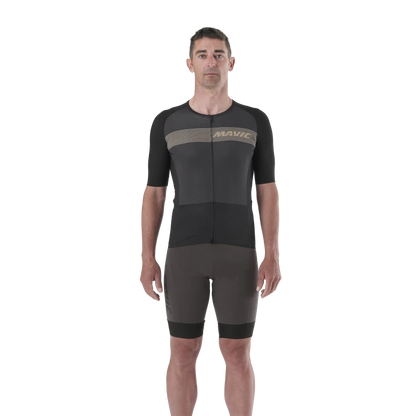 Trikot MAVIC COSMIC Kurzarm Schwarz