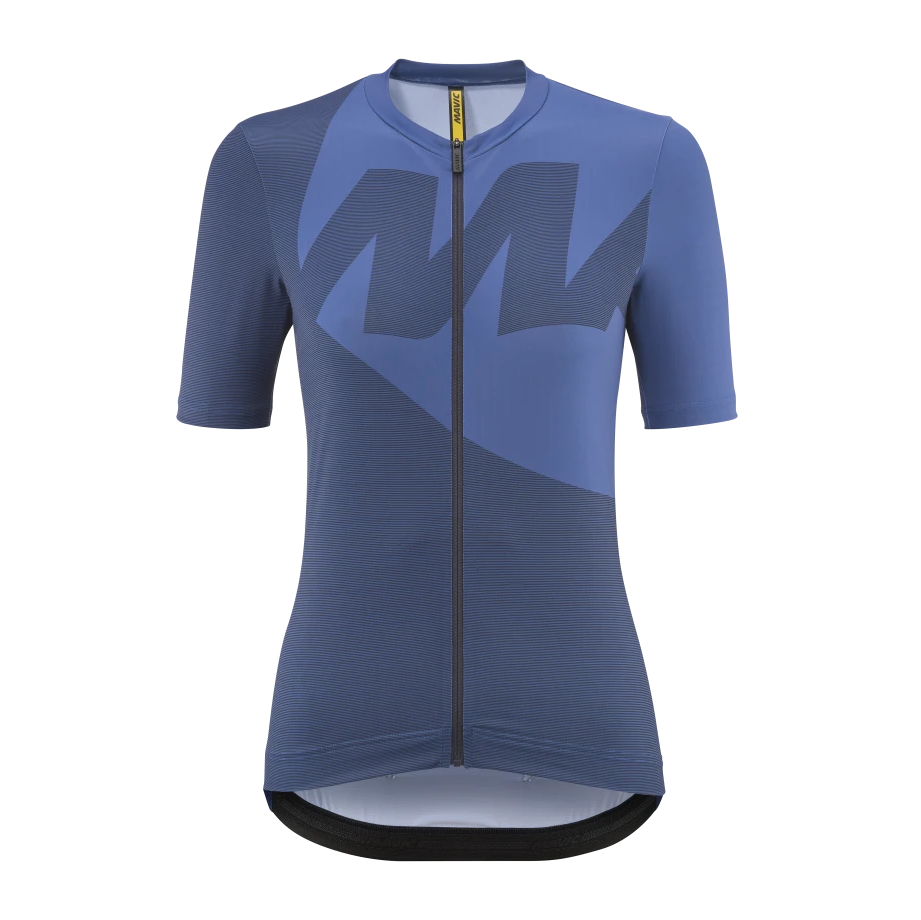 MAVIC ICON GRAPHIC Trikot Kurzarm Frau Blau