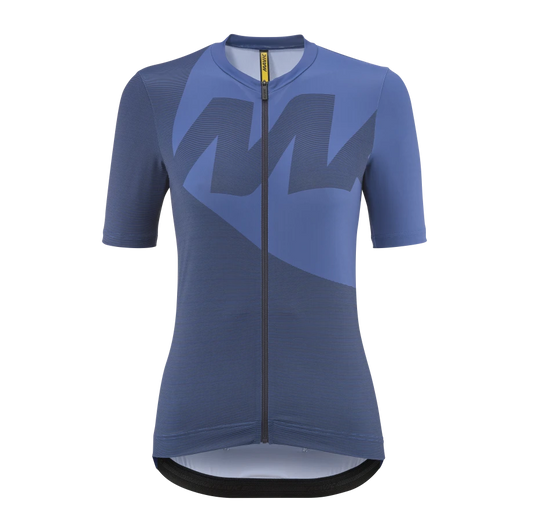 MAVIC ICON GRAPHIC Trikot Kurzarm Frau Blau