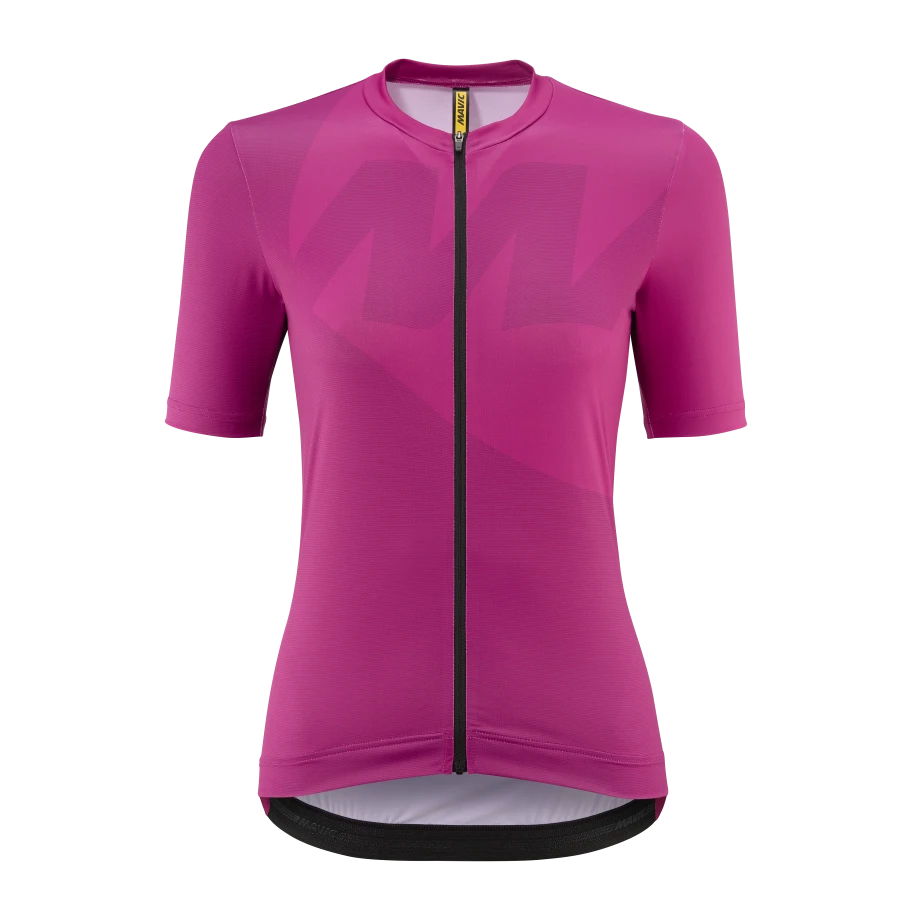 MAVIC ICON GRAPHIC Trikot Kurzarm Frau Fuschia