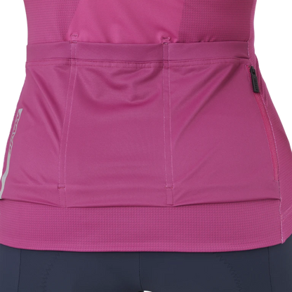 Trikot MAVIC AKSIUM GRAPHIC Kurzarm Damen Fuchsia