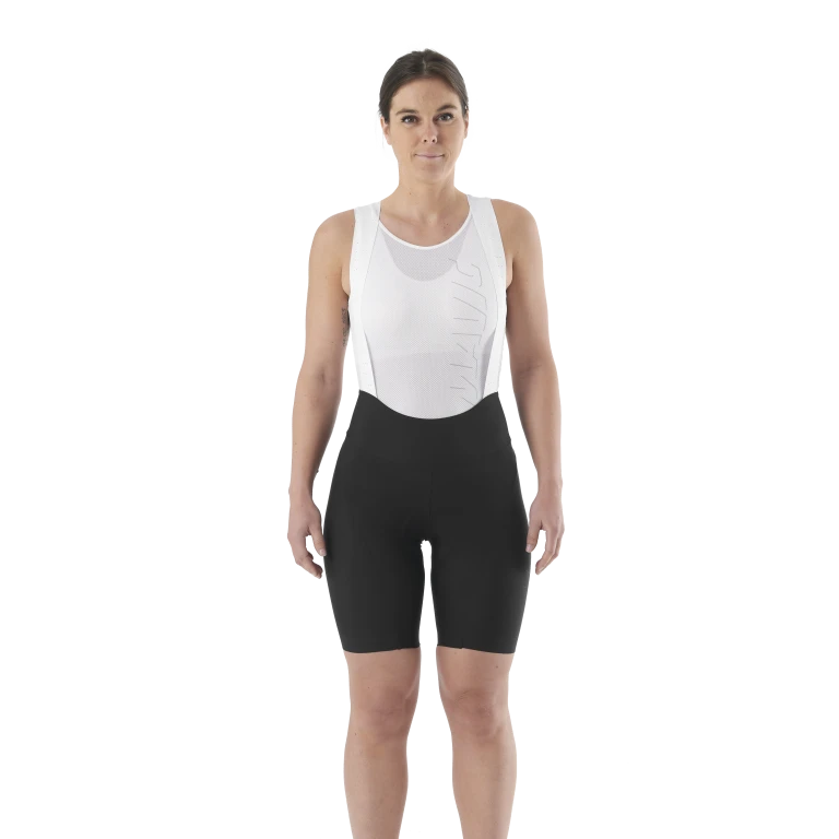 MAVIC AKSIUM Damen Kurze Trägerhose Schwarz