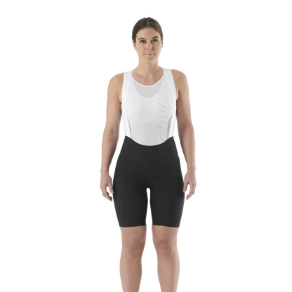 Kurze Trägerradhose MAVIC AKSIUM Damen Schwarz