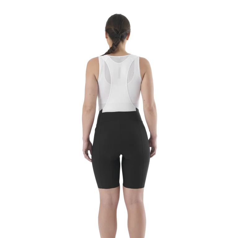 MAVIC AKSIUM Damen Kurze Trägerhose Schwarz
