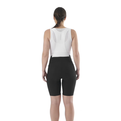 Kurze Trägerradhose MAVIC AKSIUM Damen Schwarz