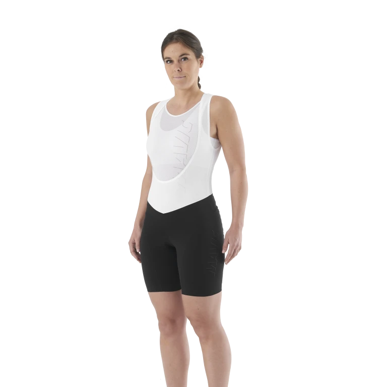 COSMIC Kurze Trägerhose Frau Schwarz
