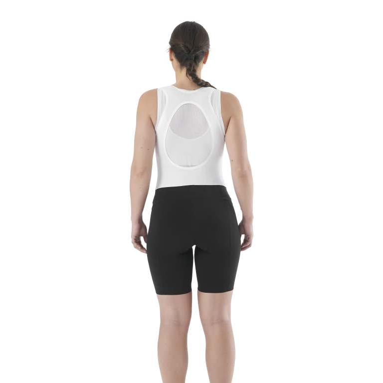 COSMIC Kurze Trägerhose Frau Schwarz