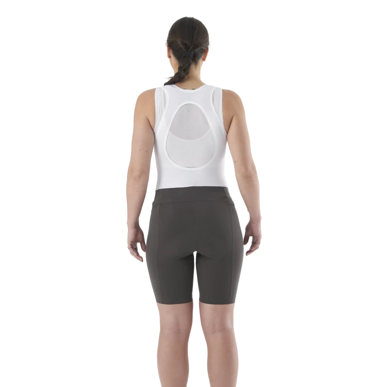 COSMIC Damen Kurze Trägerhose Carbone