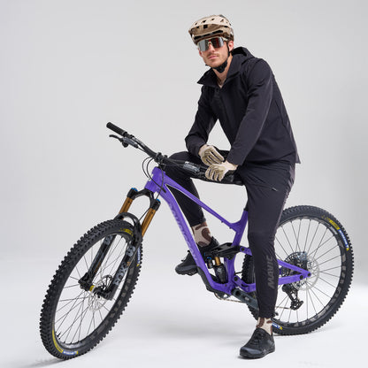 Jacke MAVIC DEEMAX THERMO WIND HOODIE Schwarz