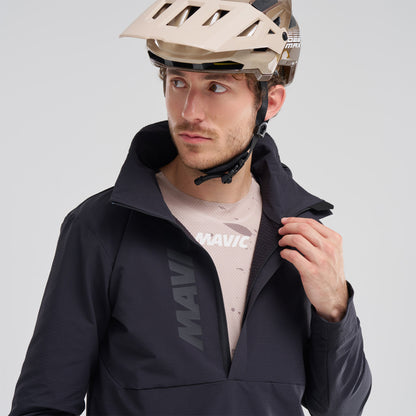 Jacke MAVIC DEEMAX THERMO WIND HOODIE Schwarz