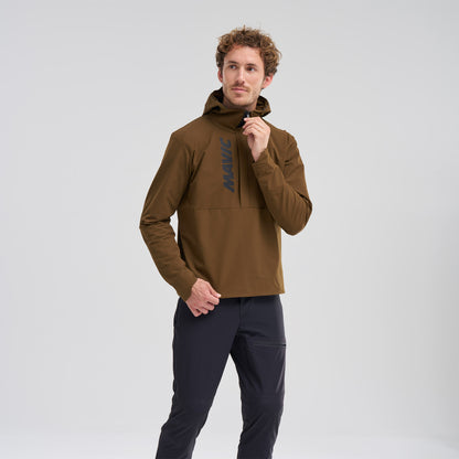 Jacke MAVIC DEEMAX THERMO WIND HOODIE Braun