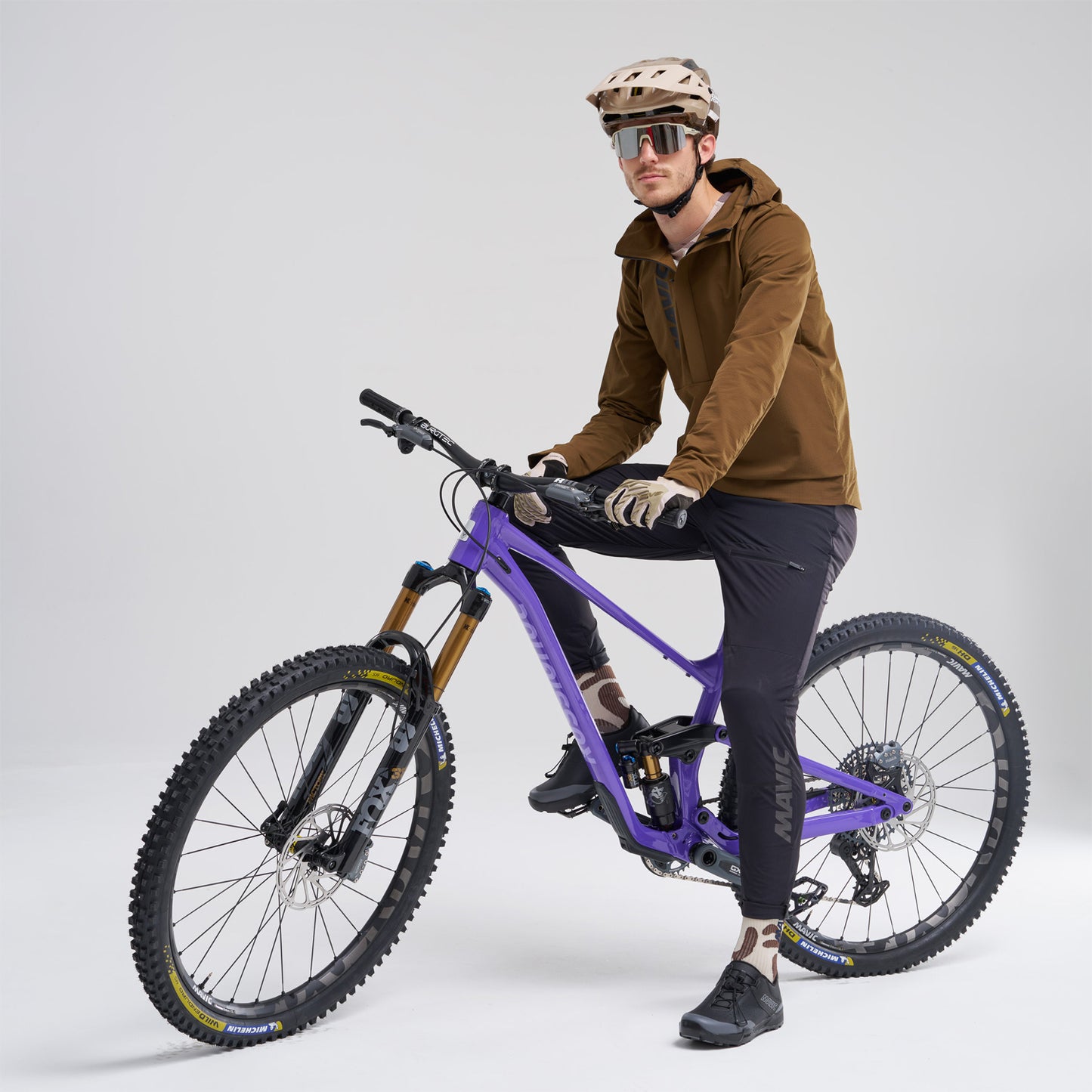 MAVIC DEEMAX THERMO WIND HOODIE Jacke Braun