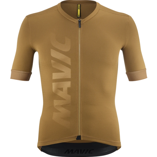 MAVIC AKSIUM Trikot Kurzarm Braun