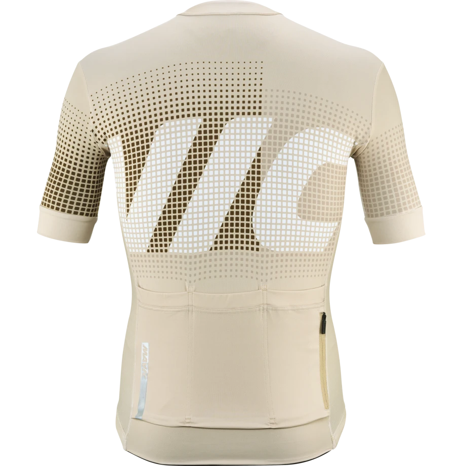 MAVIC AKSIUM GRAPHIC Trikot Kurzarm Beige