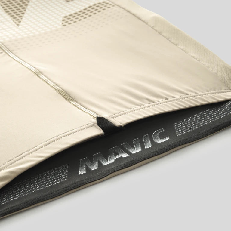 MAVIC AKSIUM GRAPHIC Trikot Kurzarm Beige