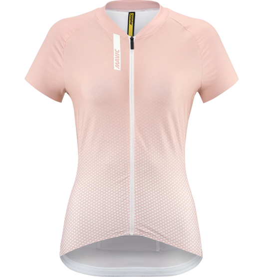 MAVIC AKSIUM Kurzarm Trikot Frau Rosa