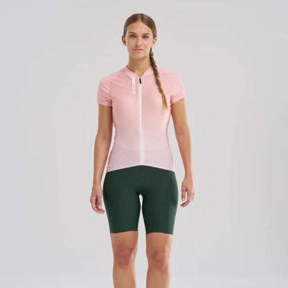Trikot MAVIC AKSIUM Kurzarm Damen Rosa