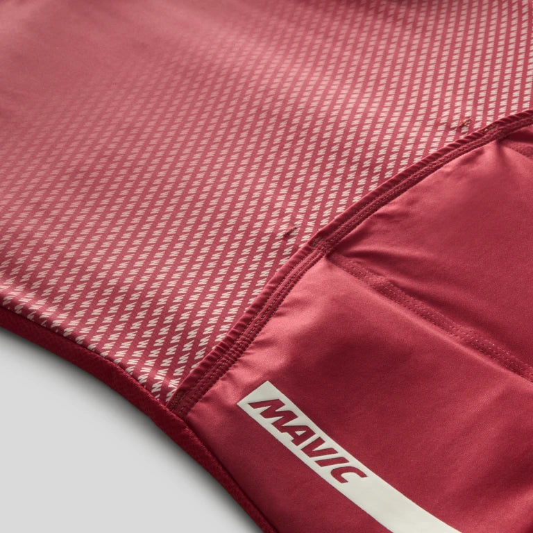 MAVIC AKSIUM Kurzarm Trikot Frau Rot