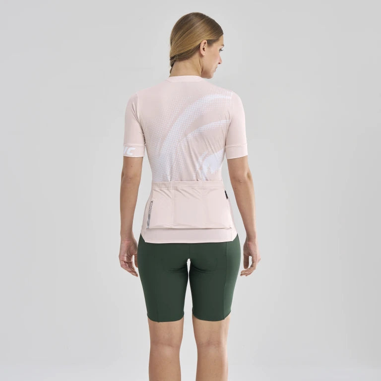 MAVIC AKSIUM GRAPHIC Trikot Kurzarm Frau Rosa