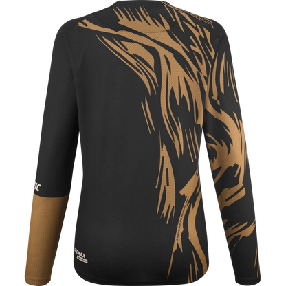 Trikot MAVIC DEEMAX ENDURO Langarm Damen Schwarz